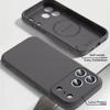 Magnetische Flüssigsilikonhülle Für iPhone 17 Pro Max 16 Pro Max 15 14 13 17e 16e Funda Für Magsafe Kabelloses Laden Weiche Abdeckung