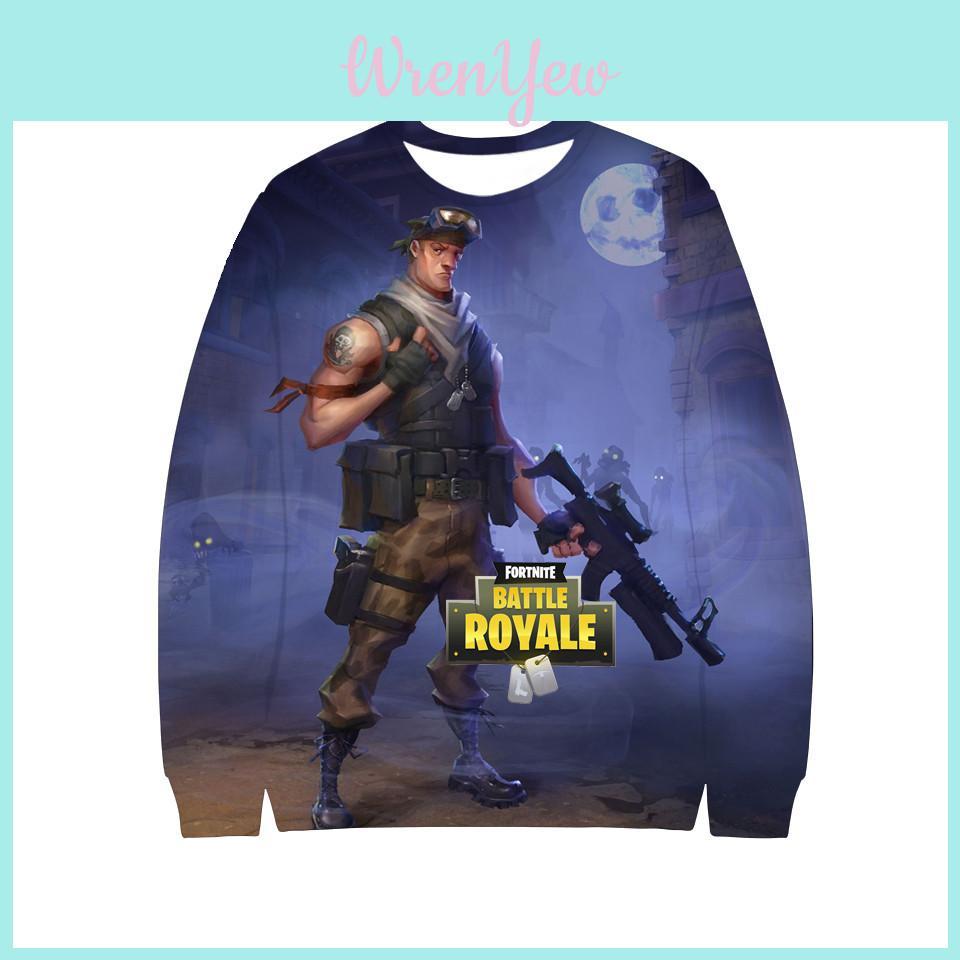 Hot 3d Fortnite Game Harajuku Hip Hop Cap Men Women 3d Sweatshirt Fortnite