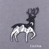 Outdoor Iron On Patches For Clothes Rainbow Heart Embroidered Patches For Clothing Thermoadhesive Patches On Clothes Stripe DIY