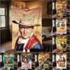 1pc John Wayne Western Cowboy Poster Blanket, Al Season Lightweigh Poster Blanket Home Office Outdoor Nap Multifunc Poster Blanketional Blanket