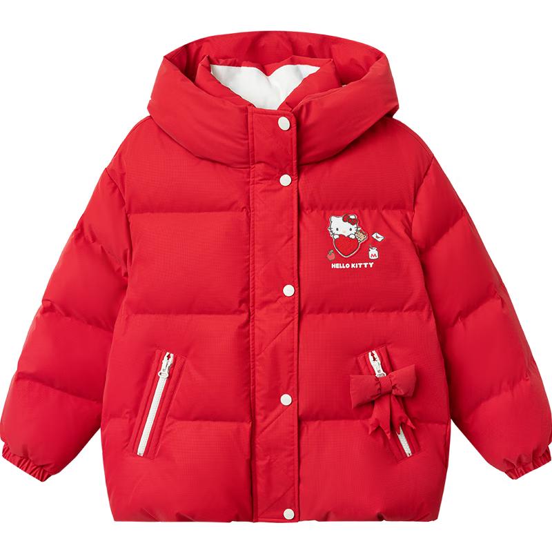 Balabala Sanrio IP Girls' Winter Down Jacket