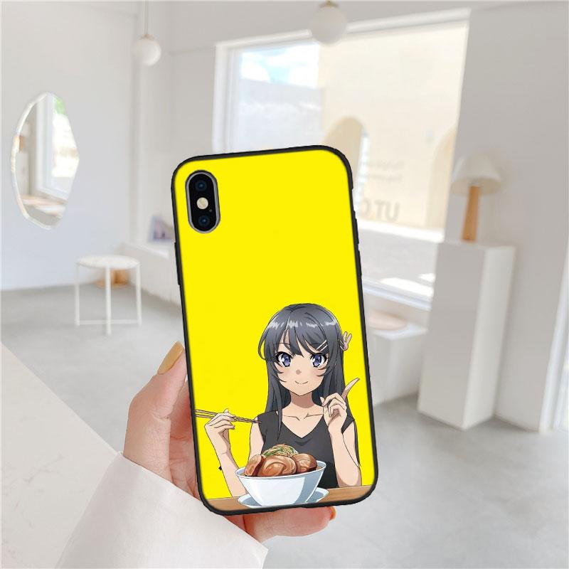 PP12 Bunny Cute Girl Anime Soft Shell Phone Case for iPhone SE X XS XR 11 16E 17 Pro Max Air 8 7 6 6s Plus