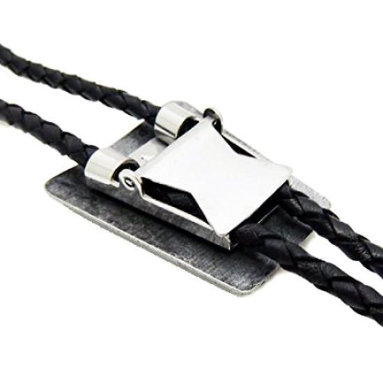 Blue Ocean 5 Star Tie Polar Tie Polo Tie Bolo Tie prt0148 [Loop Necklace]