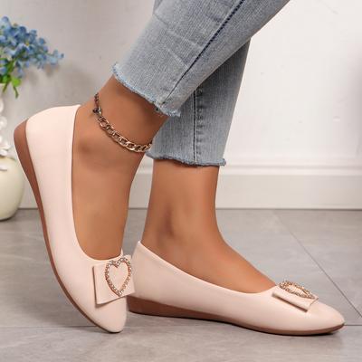 Fashion Woman Flats 2024 New Spring Autumn Ballets Dress Women Shoes Pointed Toe Office Patent Leather Loafers Shoes Zapatos De Mujer