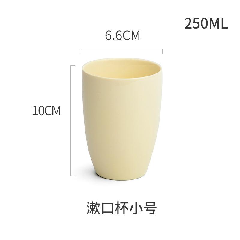 European Color Ceramic Bathroom Set Tooth Brushing Cup Lotion Bottle Soap Dish Bathroom Accessories Couple Mouthwash Cup Gifts