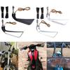 Motorcycle Rearview Mirror Motorcycle Rear View Mirror with LED Turn Signal Light Quick Installation used for 883 1200