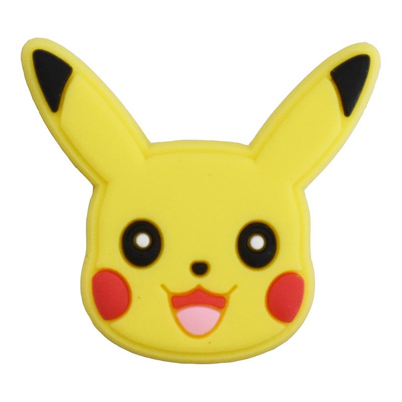 Pikachu PVC Shoe Charms - Soft Rubber Decorative Buckles for Crocs