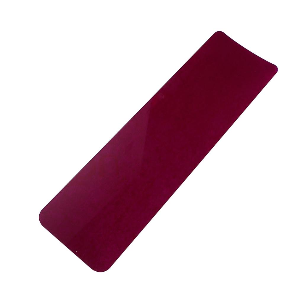 Hair Highlighting Board Purple Transparent Acrylic Dye Paddle for Long Hair Coloring Bleaching Dyein