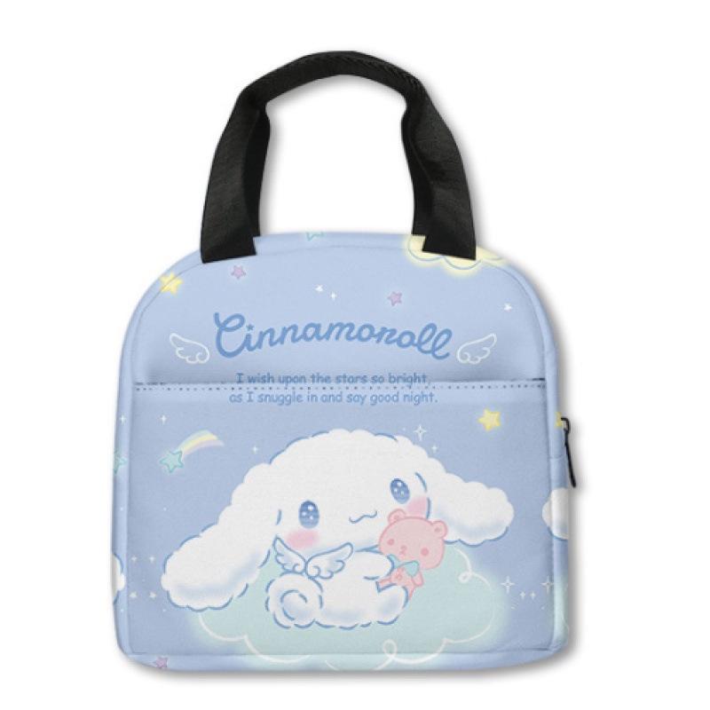 Cartoon Thermal Insulation Lunch Bag Portable Portable Lunch Bag Lunch Box Bag Student Office Worker With Meal Storage Bag
