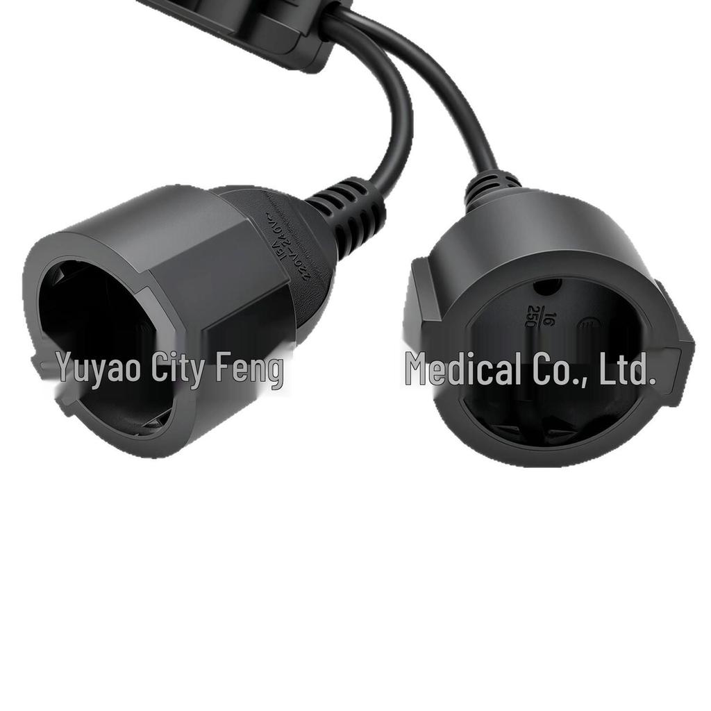 0.42m European Standard German Extension Cable with Dual Switch Indicator