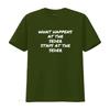 Passover What happens at the Seder stays Matzah Jewish T Shirt vintage Washed designer clothes homme streetwear Versatile