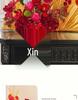 Double Happiness Pink Floral Wedding Room Decoration Set for Bedroom and Living Room