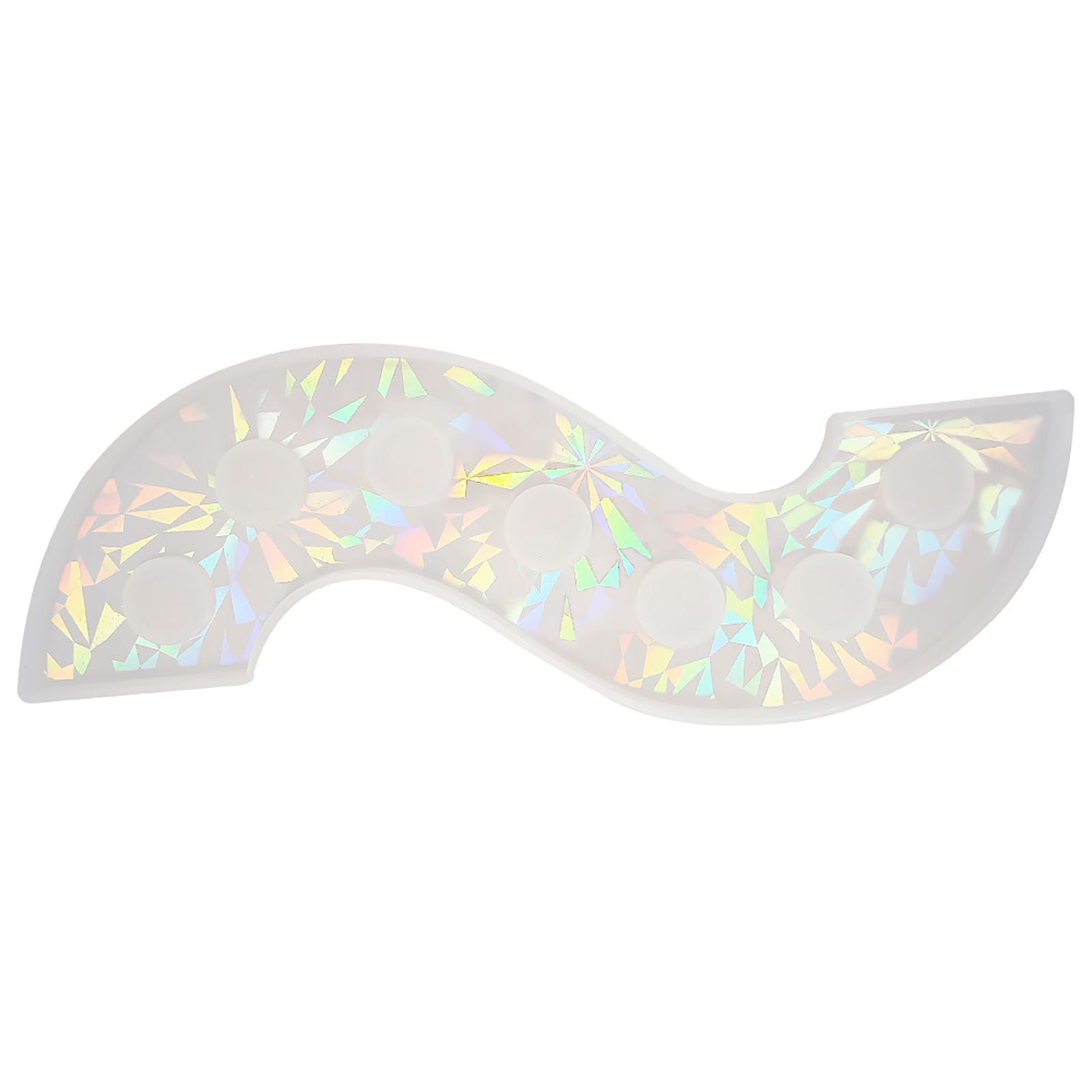 

Уникальные S-образные силиконовые формы для поделок. Красивые подставки для свечей. Создание формы. Шикарный S-образный подсвечник. Форма для крафта. прозрачный