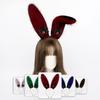 Handmade Plush Rabbit Ear Headband With Adjustable Design Easter Cosplay Unisex Accessory
