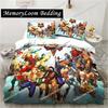 3D Printing Trendy Soft Street Fighter Game Bedding Set Duvet Cover Pillowcase Comforter King/Queen Size Boys Adult Bed Set