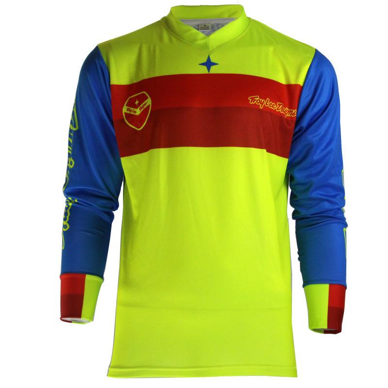, off-road racing clothes, European and American sizes, loose version, long-sleeved T-shirt, quick-drying top, versatile and handsome