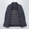 Winter Double-sided Wool Cashmere Coat Men's Wool Wool Mid-length Suit Collar Woolen Removable Down Liner Jacket