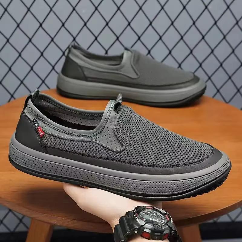 Men'S Summer Sneakers Lazy Flat Bottomed Person Casual Sneakers Comfortable And Lightweight Men'S Sneakers Cheap Shoes Clearance