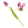 Artificial Tulip Flower Real Touch Fake Tulip for Home Kitchen Wedding Decoration Faux Floral Decor