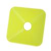 10PCS Training Cones Square Bright Color Stackable Compact Cones Marker for Sports Football Green