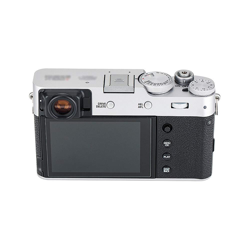 JJC 2 Piece Hot Shoe Cover Fujifilm Fuji GFX100SII X100VI GFX100 II X100V GFX50SII GFX50S GFX100S GFX100 Compatible Silver X-M5 X-T50 X-T5 X-S10 X-T4