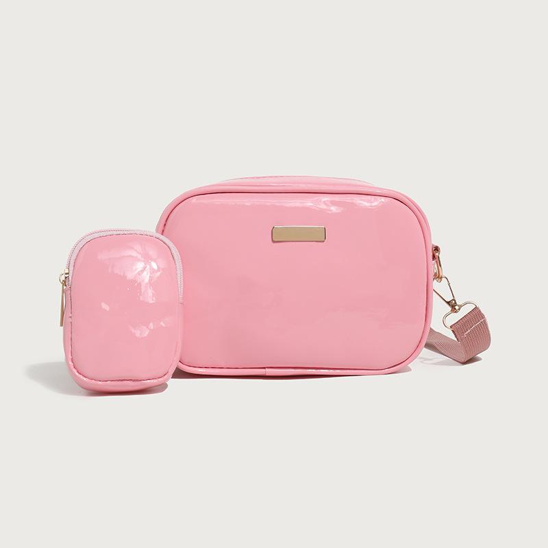 New Messenger Bag Mother and Child Bag Lis Ag Bag Women's Fashion Sequins Solid Color Fashion Women's Bag