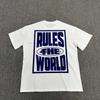 VibeStreet Summer New Printed Short Sleeve T-shirt Loose Round Neck Casual Fashion Brand Top