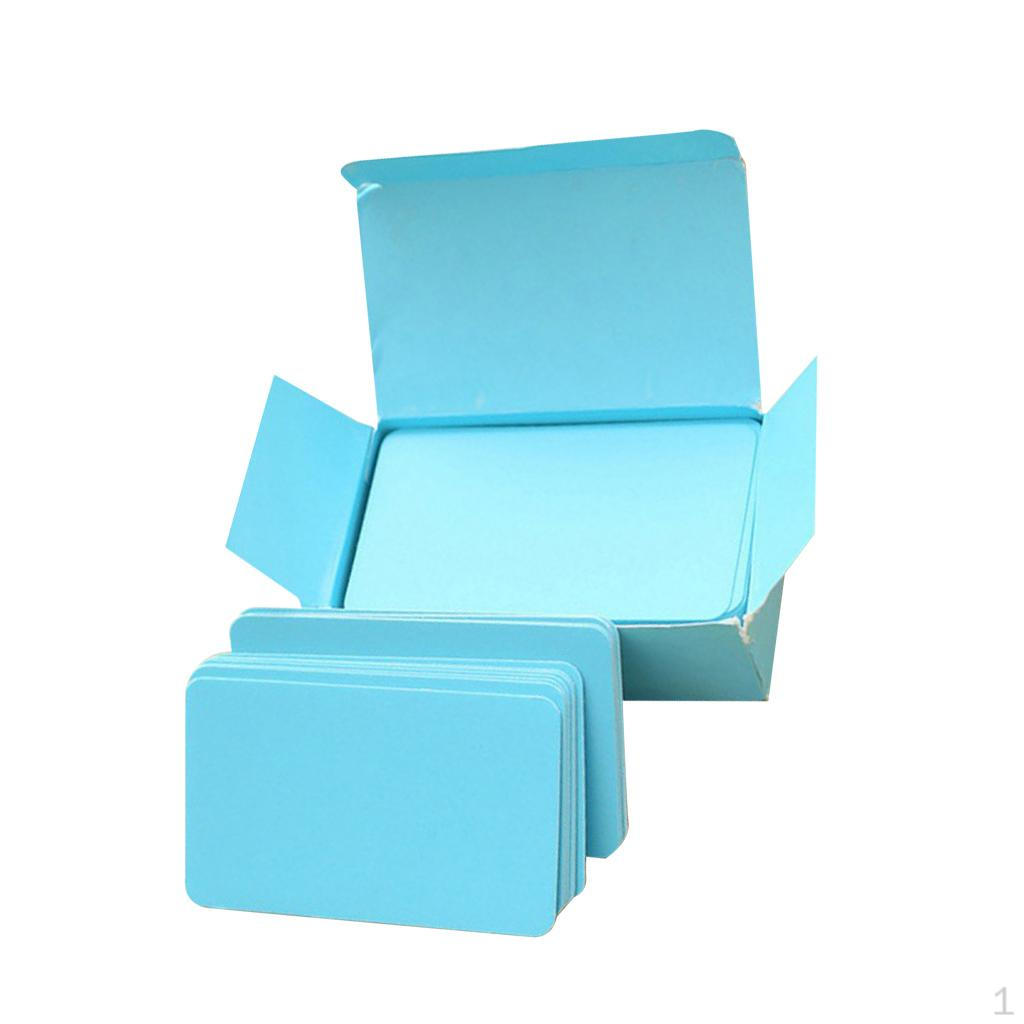 Paper Blank Index Flash Card DIY Greeting Quick