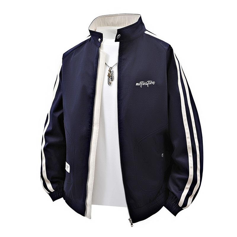 

2025 new baseball jacket men s spring and autumn loose trend handsome casual versatile student large size men s jacket M