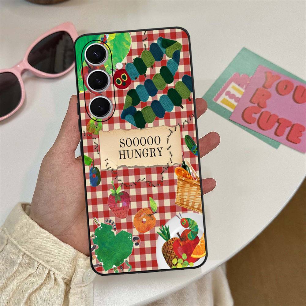 The Very Hungry Caterpillar Phone Case For Samsung S 24 Fe 25 Ultra Plus 20 Lite 21 30 22 23 24 22 Ultra 5G Fundas