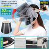 Cimoon Foldable Sun Visor with UV Protection and Rain Sun Foldable for Easy Suitable for Outdoor and All Weather and Includes Arm Covers Women's