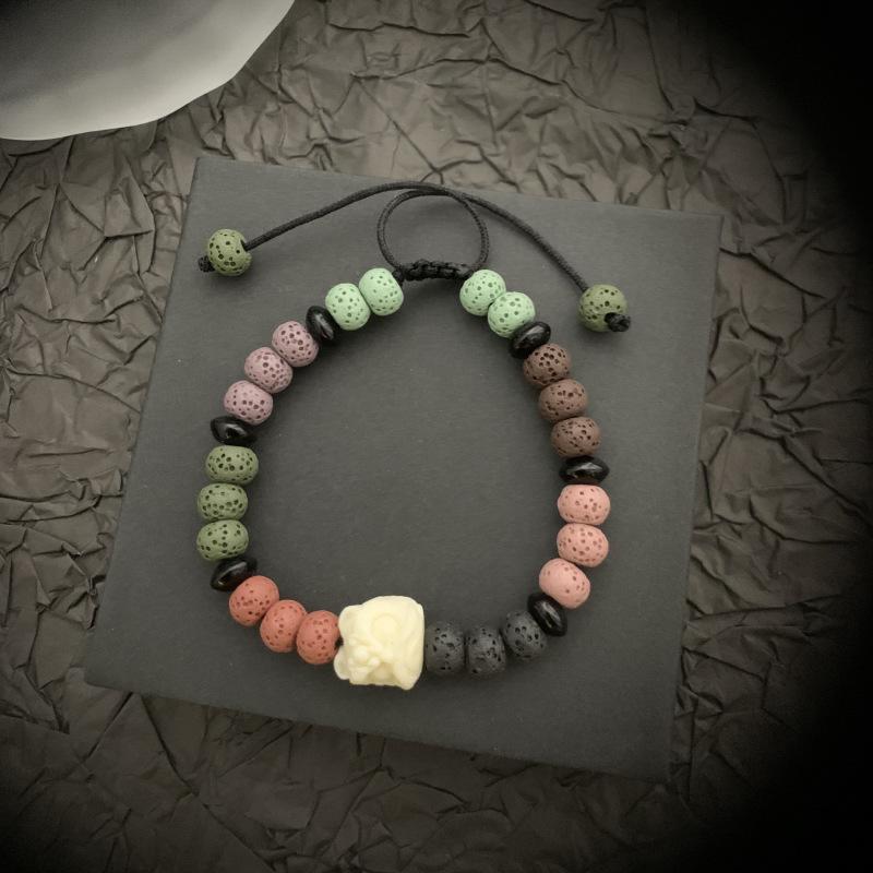 JYL TS Bracelet  Eye Dopamine Style Brings Joy & Insight Lion awakening volcanic stizza