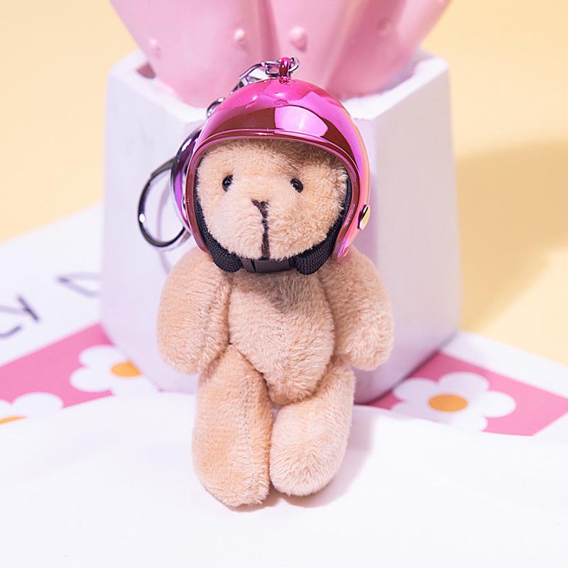 Mecha Cartoon Helmet Keychain