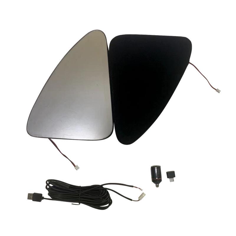 ModelY 21-23 Triangle Window Ambient Mirror Light Mod