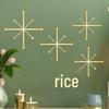 Medieval Modern Retro Star Metal Wall Art Decor