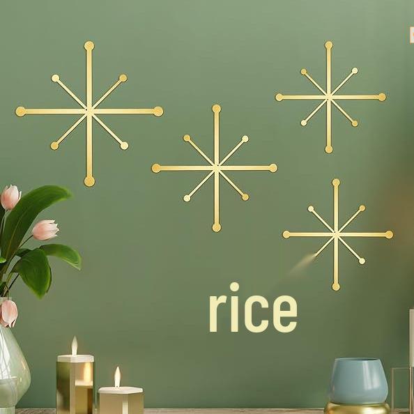 Medieval Modern Retro Star Metal Wall Art Decor