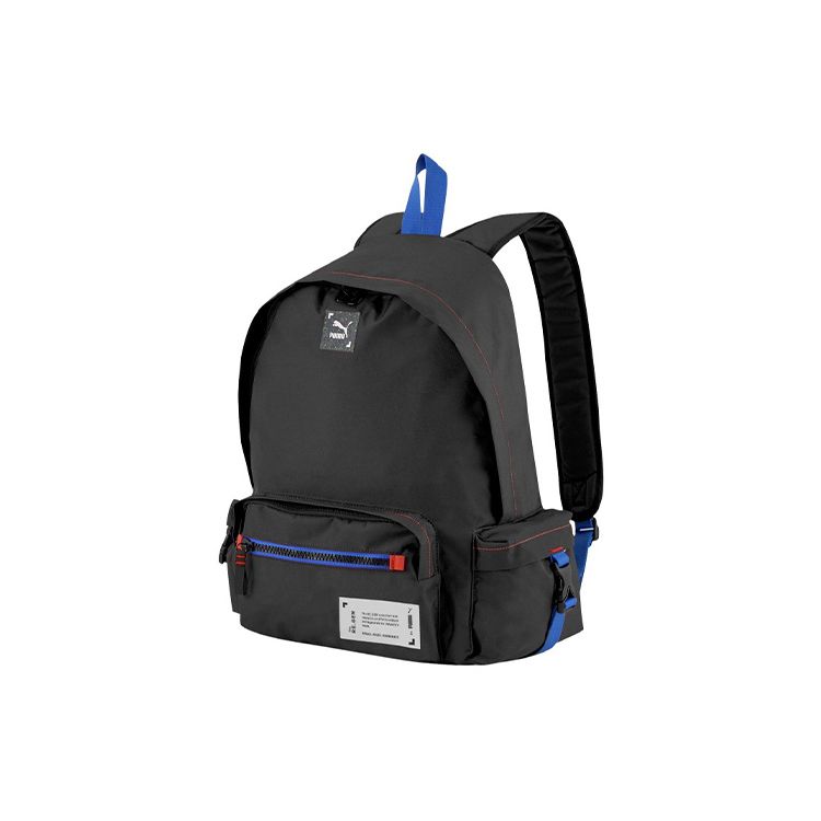 Puma Re.Gen Recyclable Series Large Capacity Student Sports Fabric Backpack Unisex Backpack Black 078526-01 Pure Black