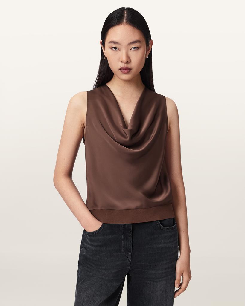 ALLSAINTS Zoe Cowl Top W042Ke-10461