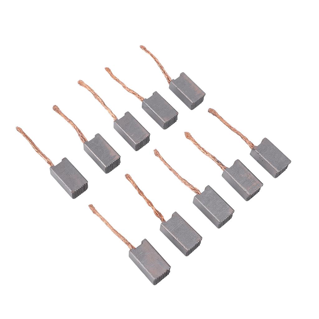 20pcs Electric Motor Brush Good Electrical Thermal Conductivity Carbon Brush for 1020 Motor Commutat
