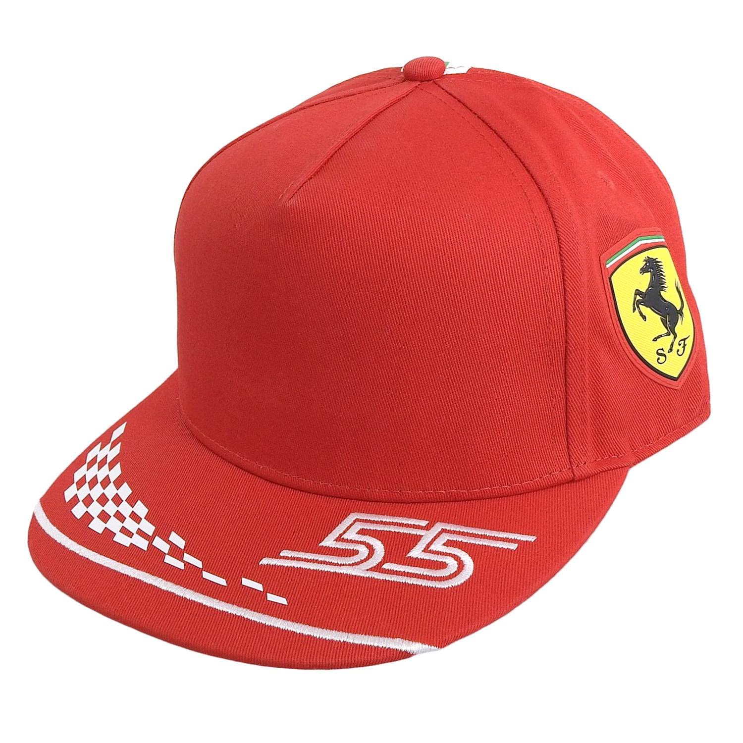 

Шляпа Кепка Outlet Brand Scuderia Ferrari F1 Goods Полиэстер Эмблема Официальная бейсболка SF Replica TEAM CAP 28003 [Ferrari] Мужская (Карлос Сайнс) [Элемент]