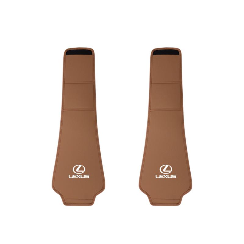 2Pcs Quality Leather Car Seat Headrest Covering Accessories For Lexus F-SPORT ES RX NX LS UX LM LX GX LC RZ IS CT GS RC HS SC TX