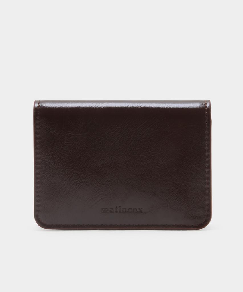 Matincox Auris Card Wallet - Chocolate