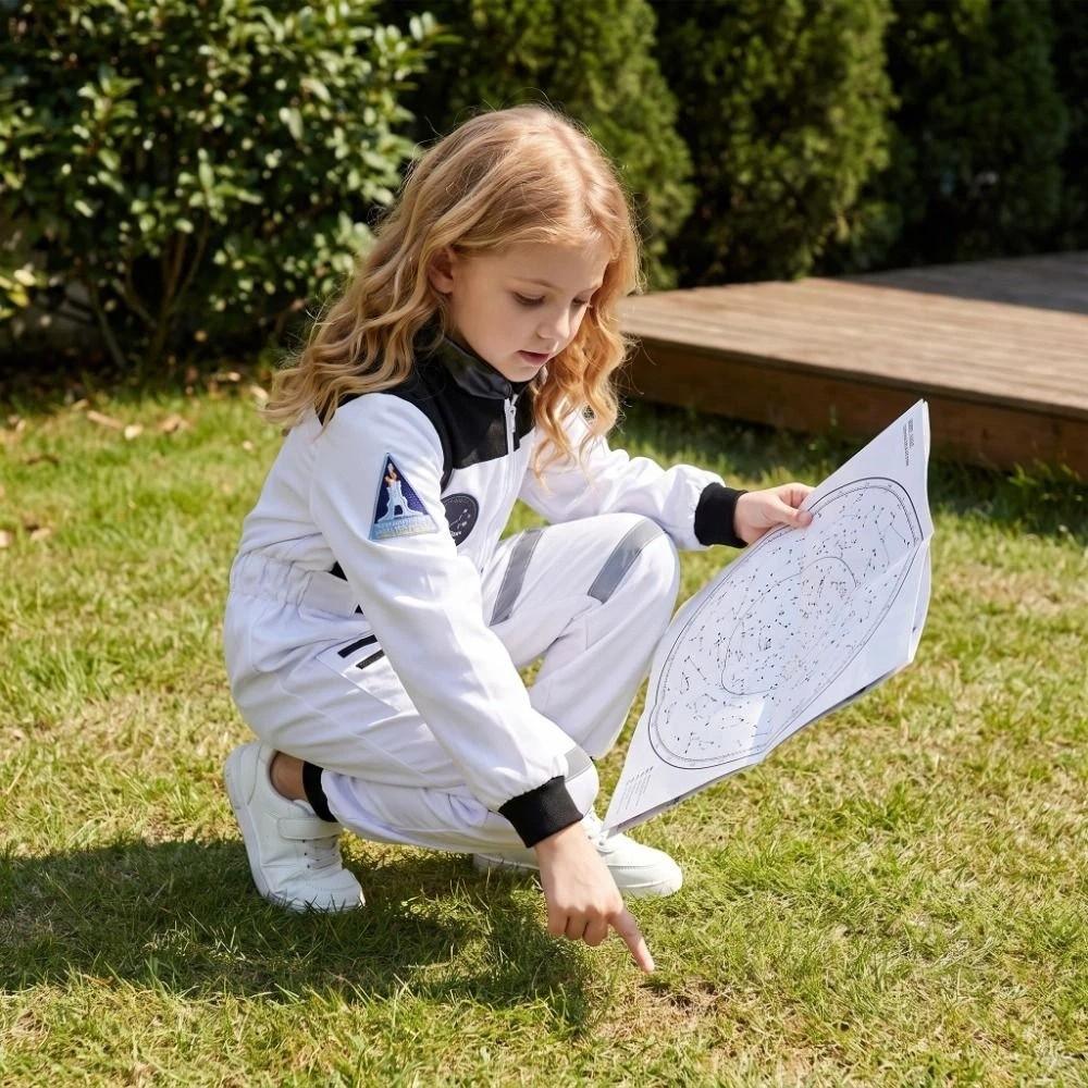 Halloween Spaceman Costume Jumpsuit Cosplay Costume Child Astronaut Costume Cosplay Event