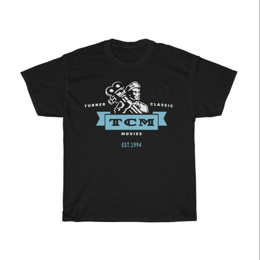 Turner-Classic-Movies-Tcm T-Shirt Vintage For Men Women Funny Tee Funny ... XXL