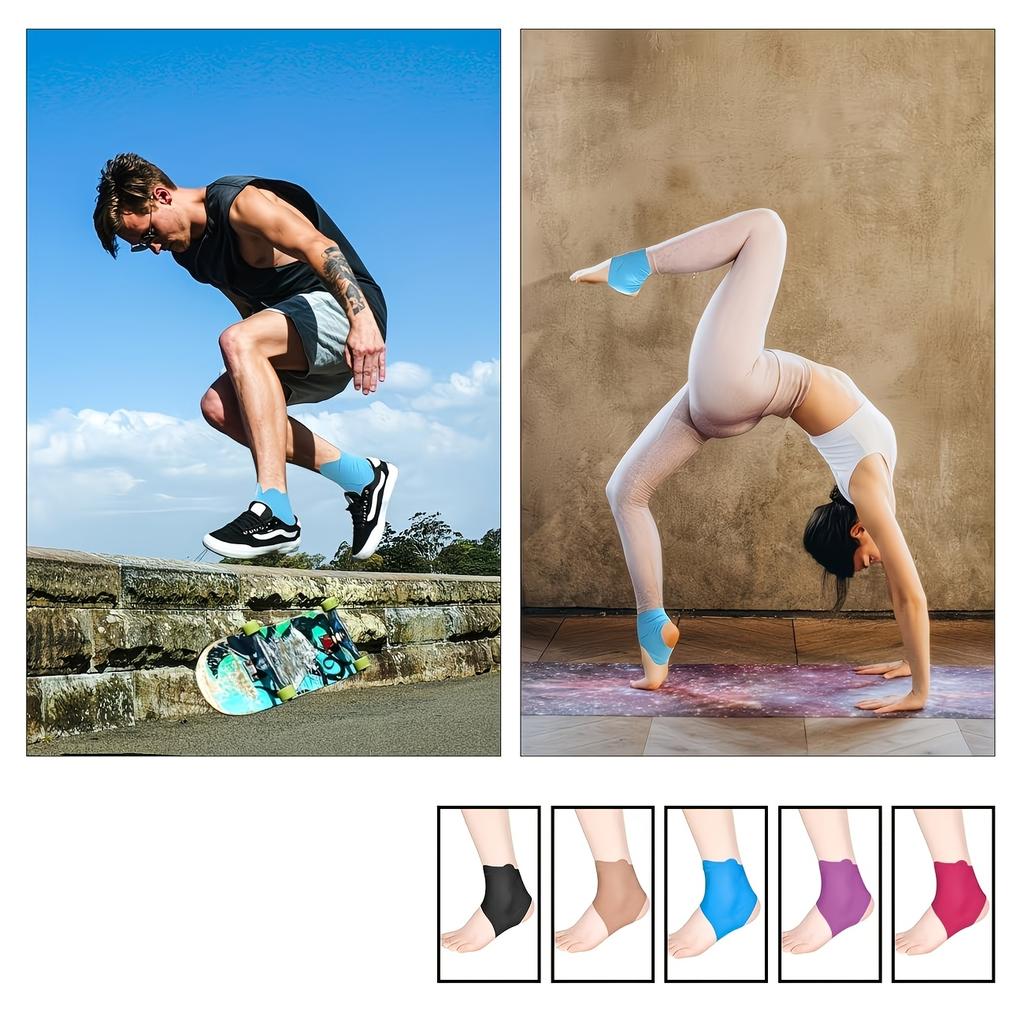 Ankle Sleeves for Women And Men, Muscle Support Pads for Ankle Joints, Ankle Joint Braces | Adjustable Compression Wrap