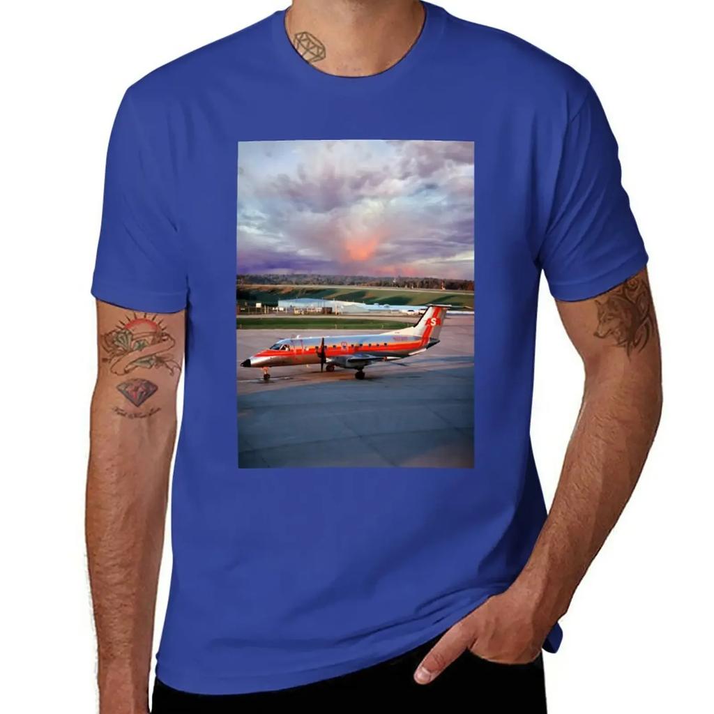 Embraer EMB120RT Atlantic Southeast Airlines TShirt oversized tops plain t shirts for men