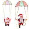 Christmas Ornaments Electric Toy Parachute Santa Clause Tumbling Dancing Decor