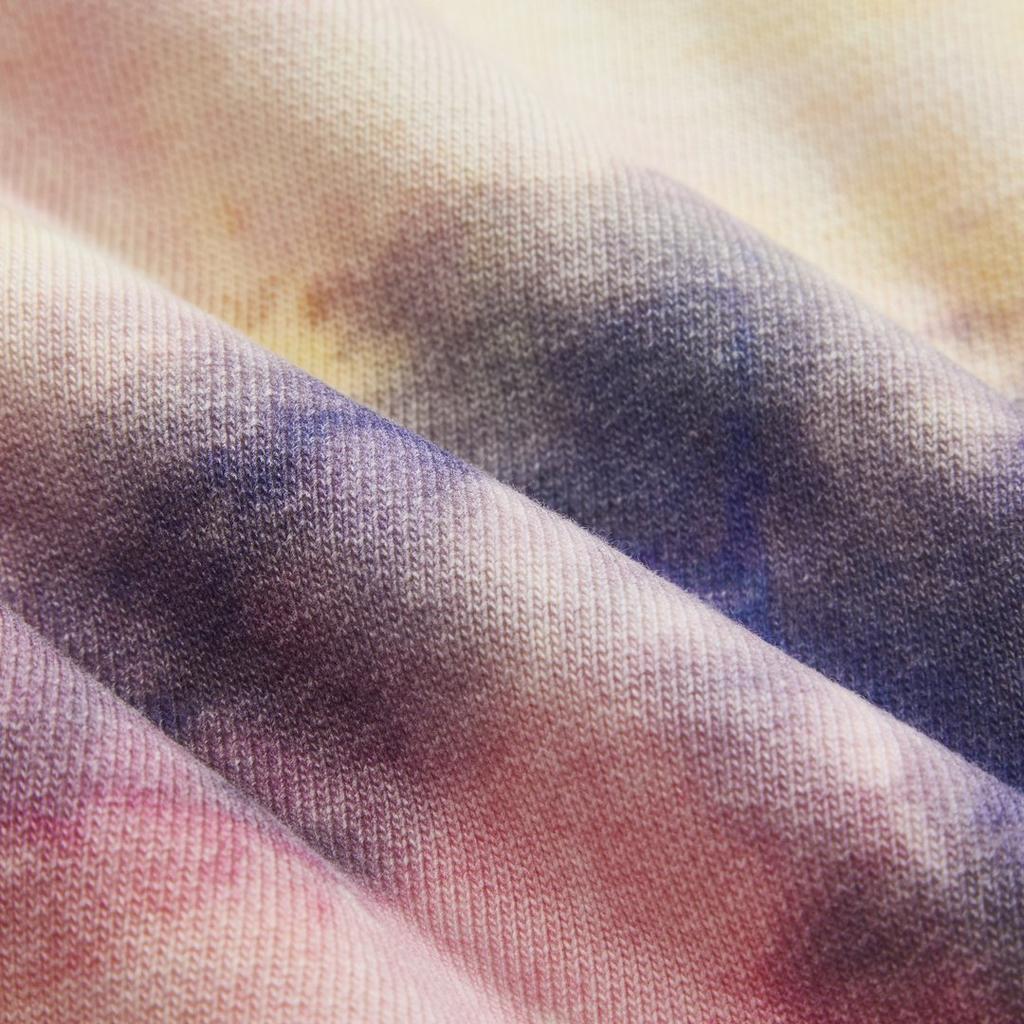 Kith Felpa con cappuccio Tie Dye Williams III Viola/Rosa Unisex Top Multicolor KH2636-107
