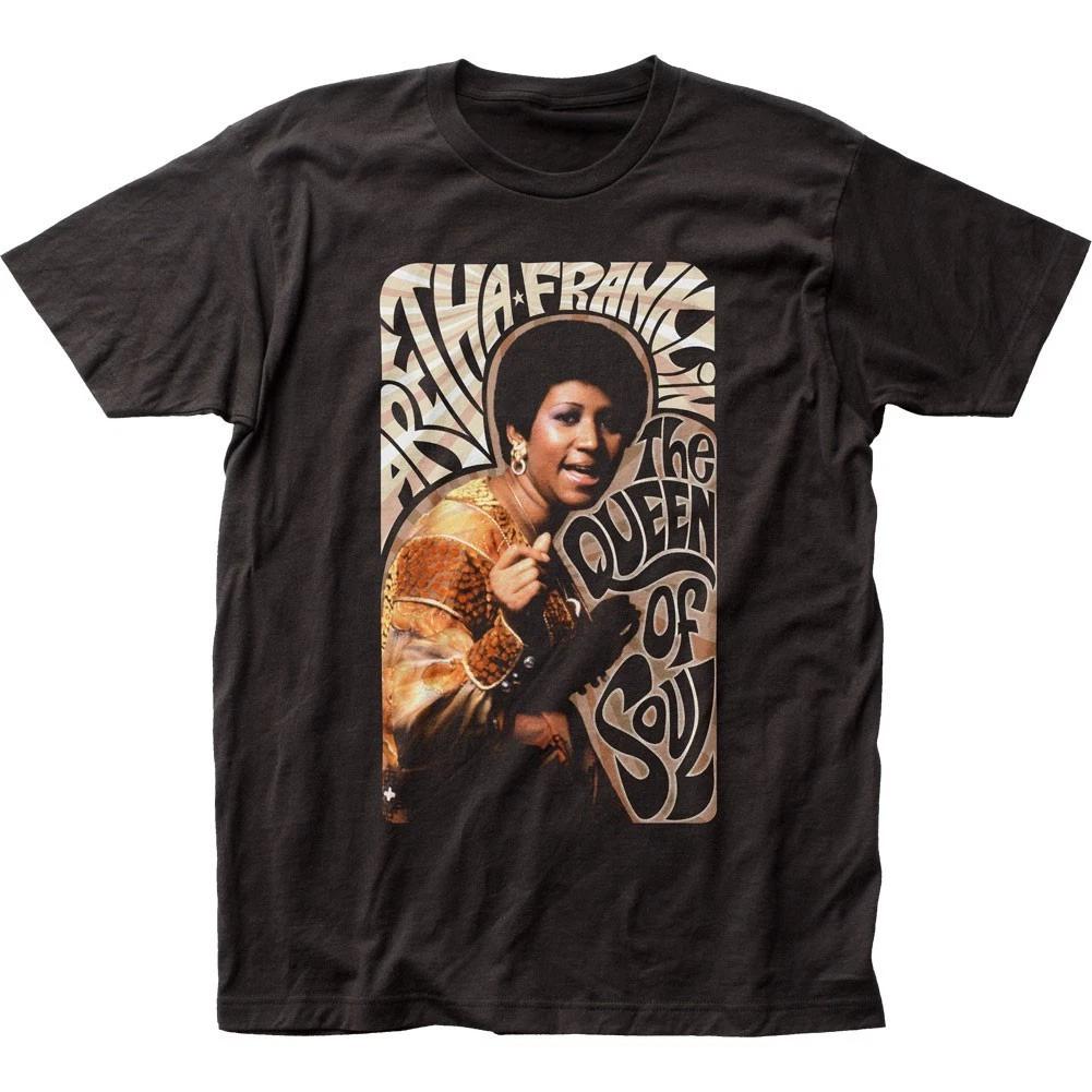 

Aretha Franklin Queen of Soul Mens T T-Shirt Music Classic Concert Tee New Black M