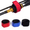 8 Pcs Fishing Rod Straps Adjustable Ties Straps Elastic Fishing Rod Belt Ties Fishing Accessories For Fixed Fishing Rods